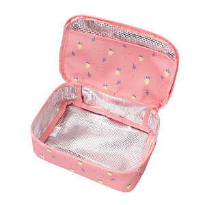 Термосумка Fresk "Спелые Фрукты", розовая